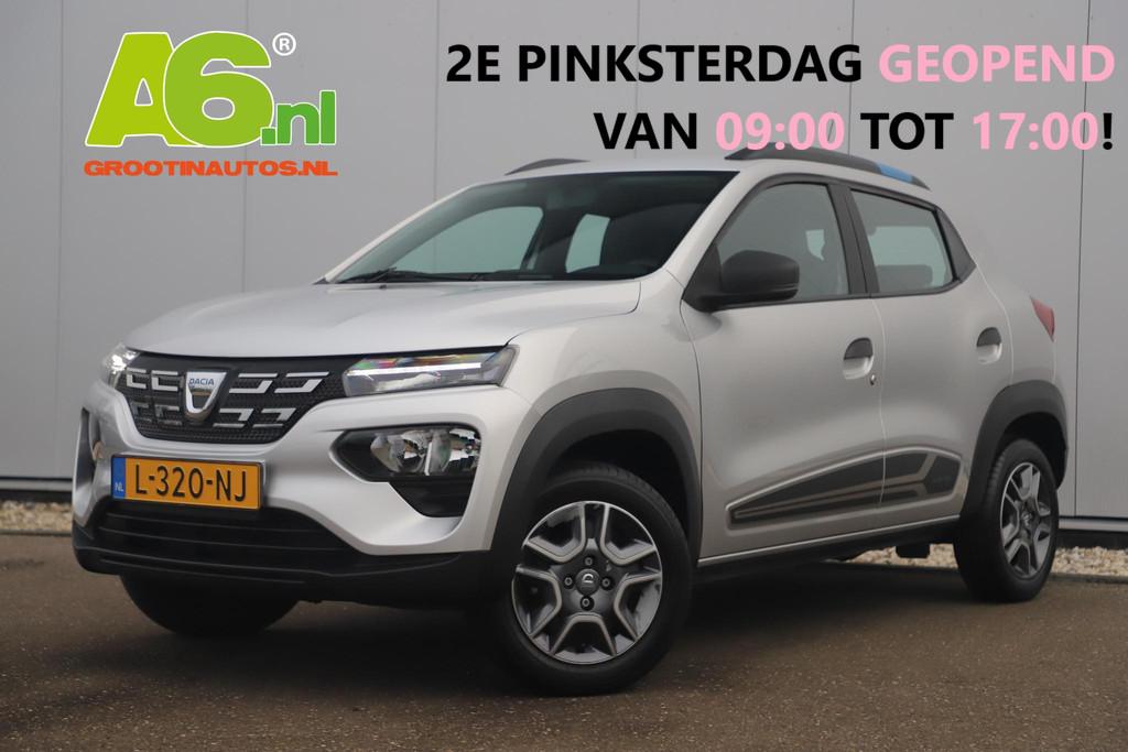 Dacia Spring Business 27 kWh Automaat Leder Navigatie Camera, Auto's, Dacia, Gebruikt, 920 kg, Met garantie (alle), 30 €/maand