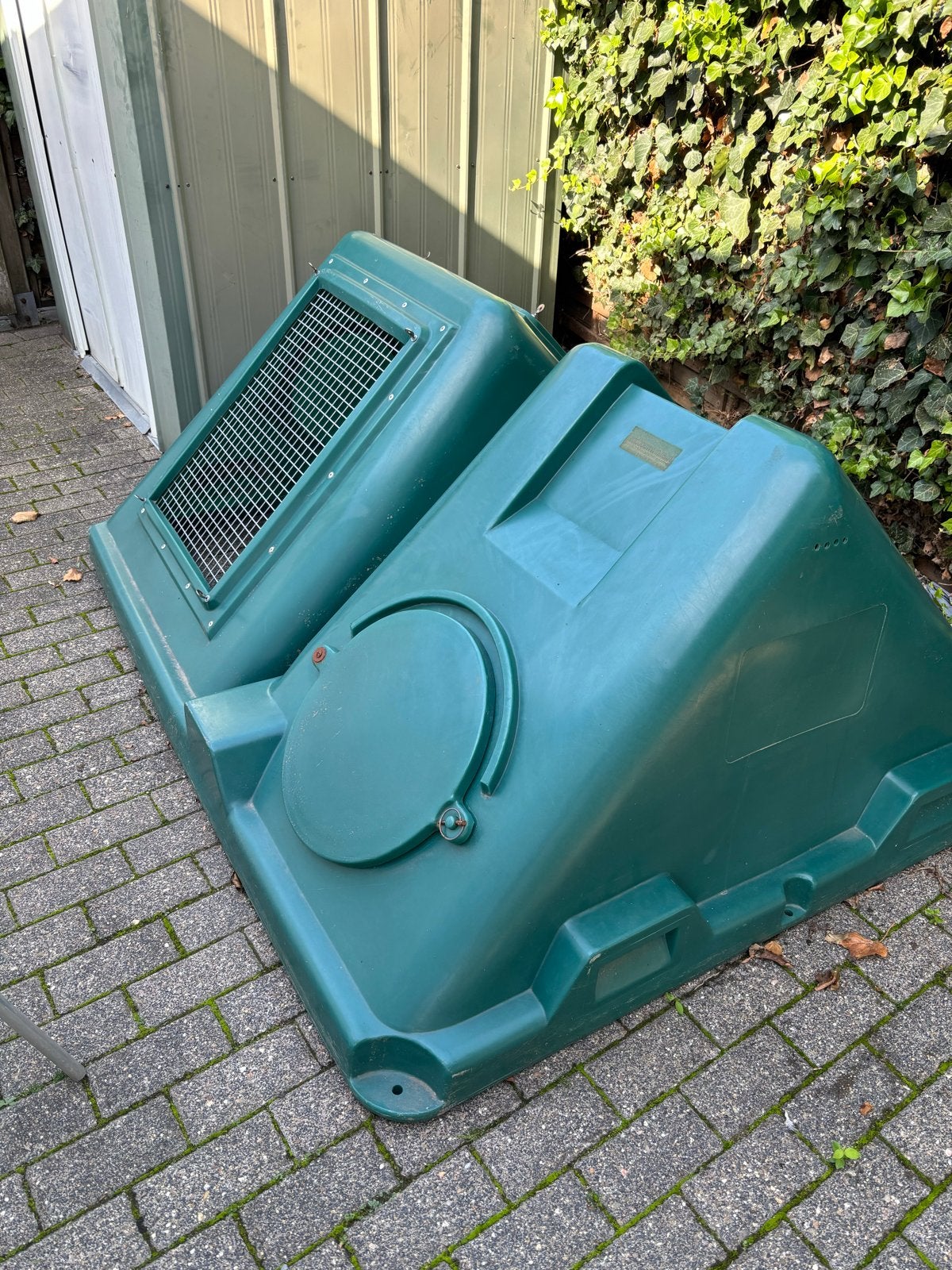 Kippen/konijnenhok kunststof, Ophalen, Gebruikt, Kippenhok of Kippenren
