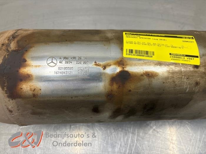Roetfilter van een Mercedes Sprinter, Gebruikt, -, Ophalen of Verzenden, -