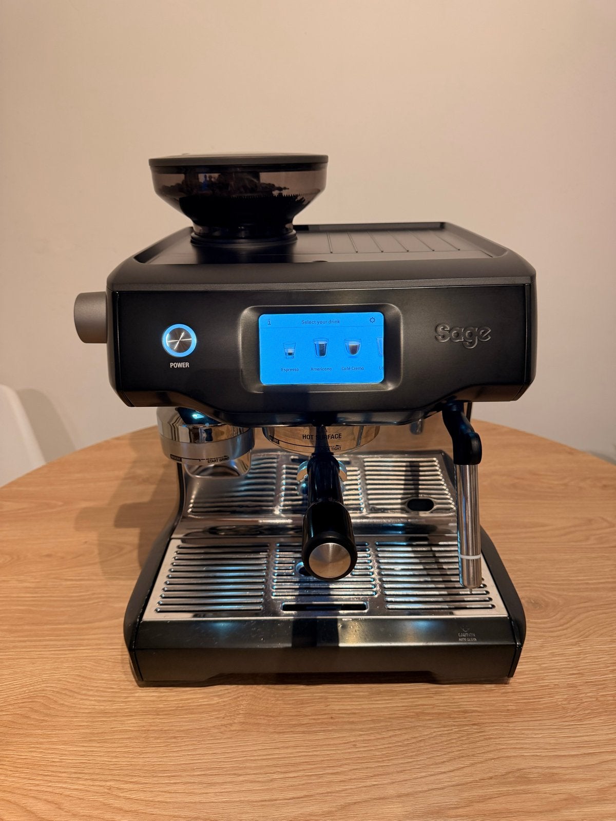 Sage Oracle Touch koffiemachine – Black, Witgoed en Apparatuur, Ophalen, Afneembaar waterreservoir, Espresso apparaat, Koffiebonen