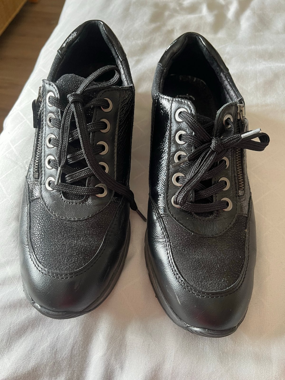 Feyn schoenen maat 41, zo goed als nieuw, Kleding | Dames, Schoenen, Ophalen of Verzenden, Zo goed als nieuw, Zwart, Schoenen met lage hakken