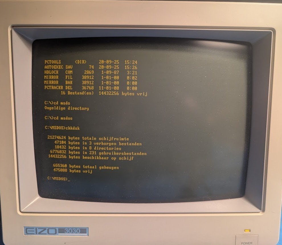 Atlas PC – IBM compatible – NEC V20 – MFM ST225, Computers en Software, Vintage Computers, Ophalen