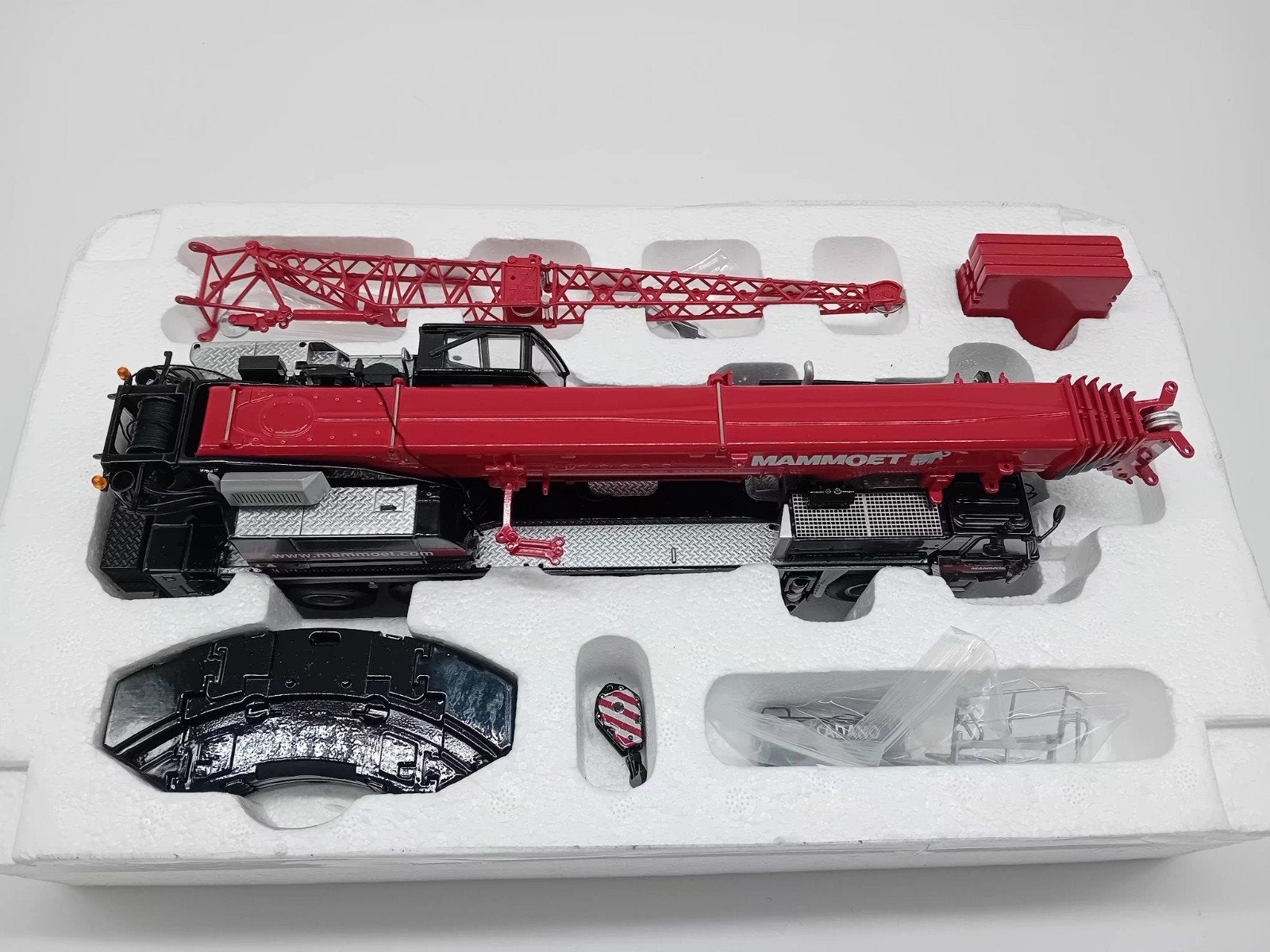 WSI TAFANO ATF 220G-5  -  MAMMOET, Hobby en Vrije tijd, Modelauto's | 1:50, Wsi, Gebruikt, ., Ophalen of Verzenden