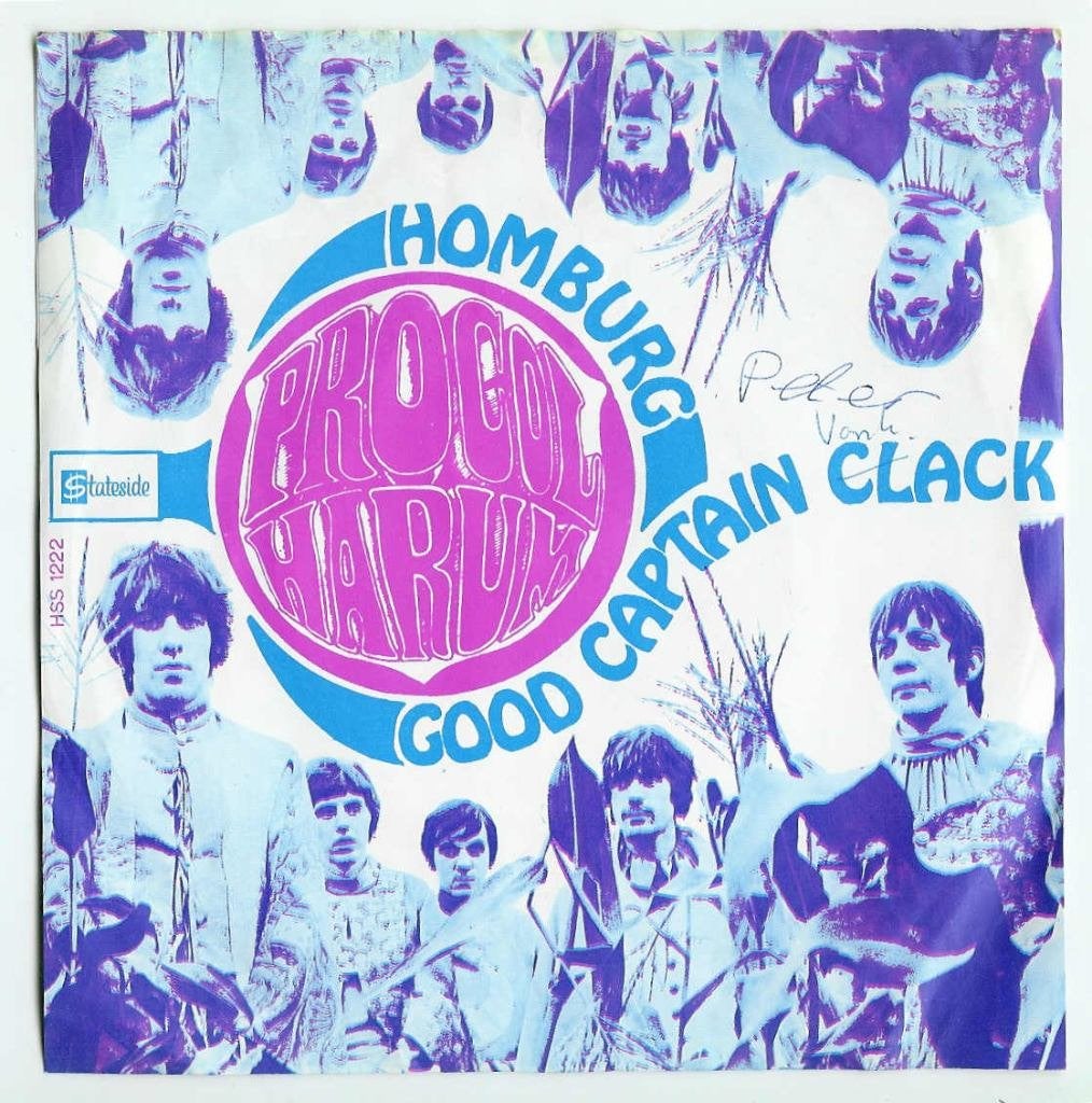 Procol Harum - Homburg, originele single uit 1967, Ophalen, Gebruikt, Pop