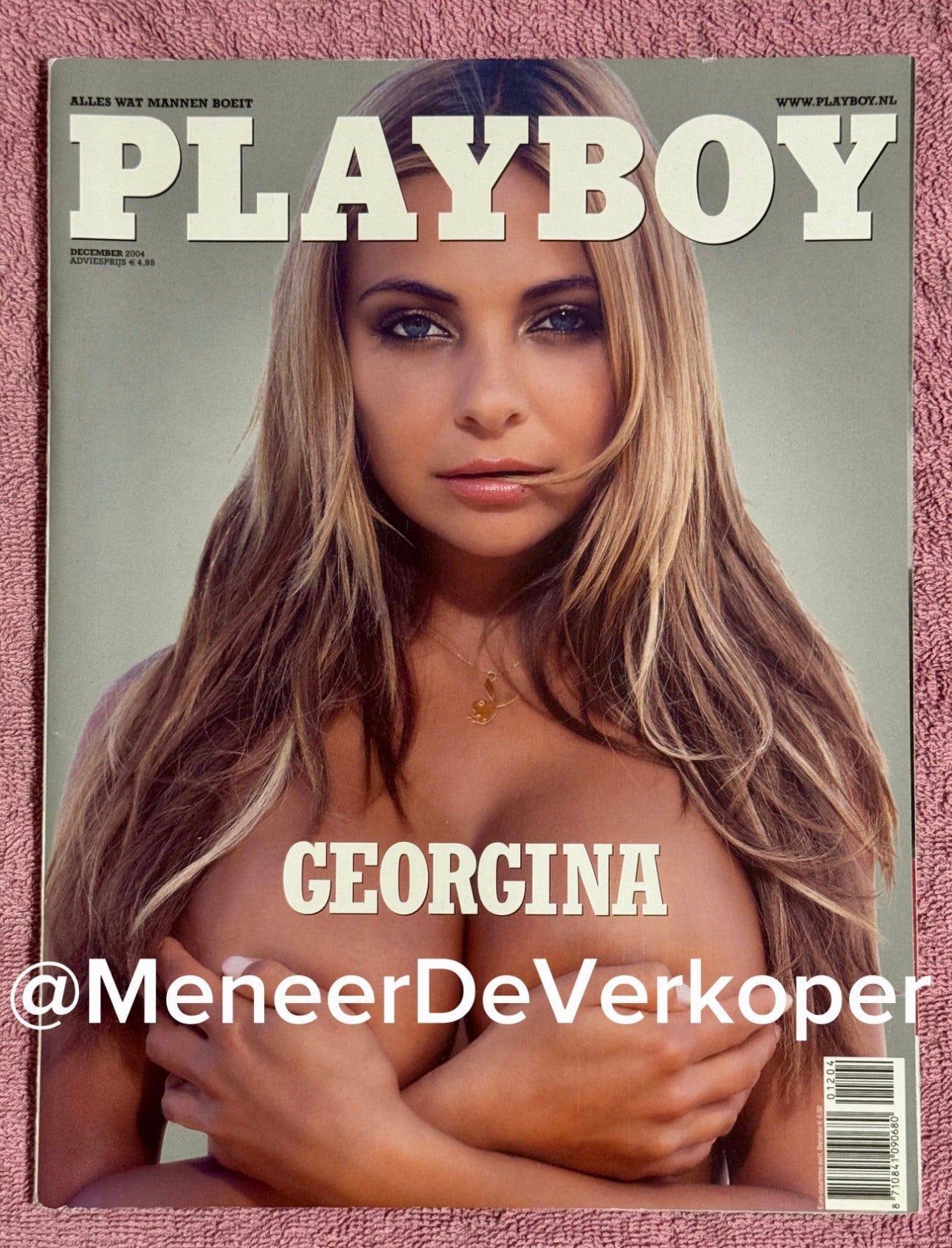 Playboy Magazine met Georgina Verbaan (2004), Verzenden, Zo goed als nieuw, Glossy