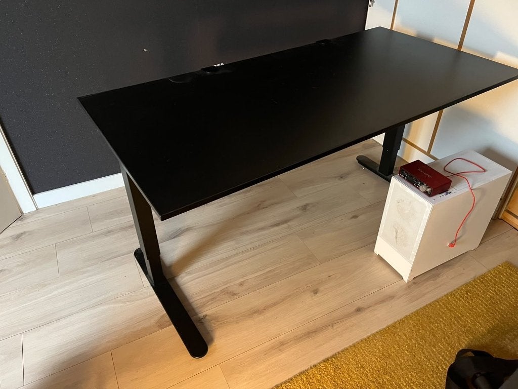 Bureau 160x80, Ophalen, 160 cm, Zo goed als nieuw, 80 cm