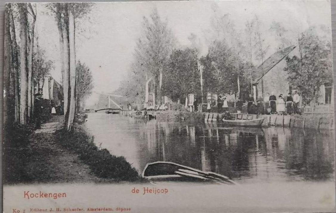 Kockengen (Utrecht) – De Heijcop – ca. 1900-1905, Ophalen of Verzenden, Voor 1920, Ongelopen, Utrecht