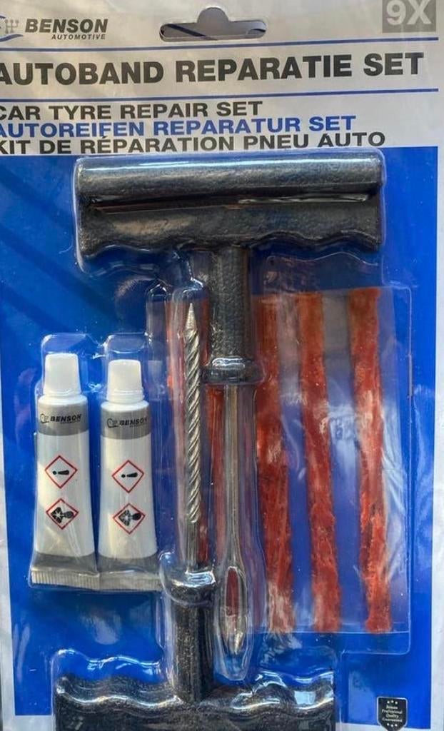 Benson Autoband Reparatie Set - Nieuw, Onbekend, Nieuw, Ophalen of Verzenden, Onbekend