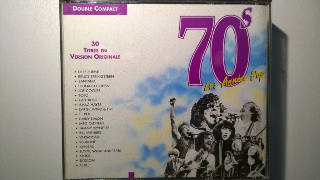 70s Les Années Pop (2 CD), Ophalen of Verzenden, Zo goed als nieuw, Pop, Album