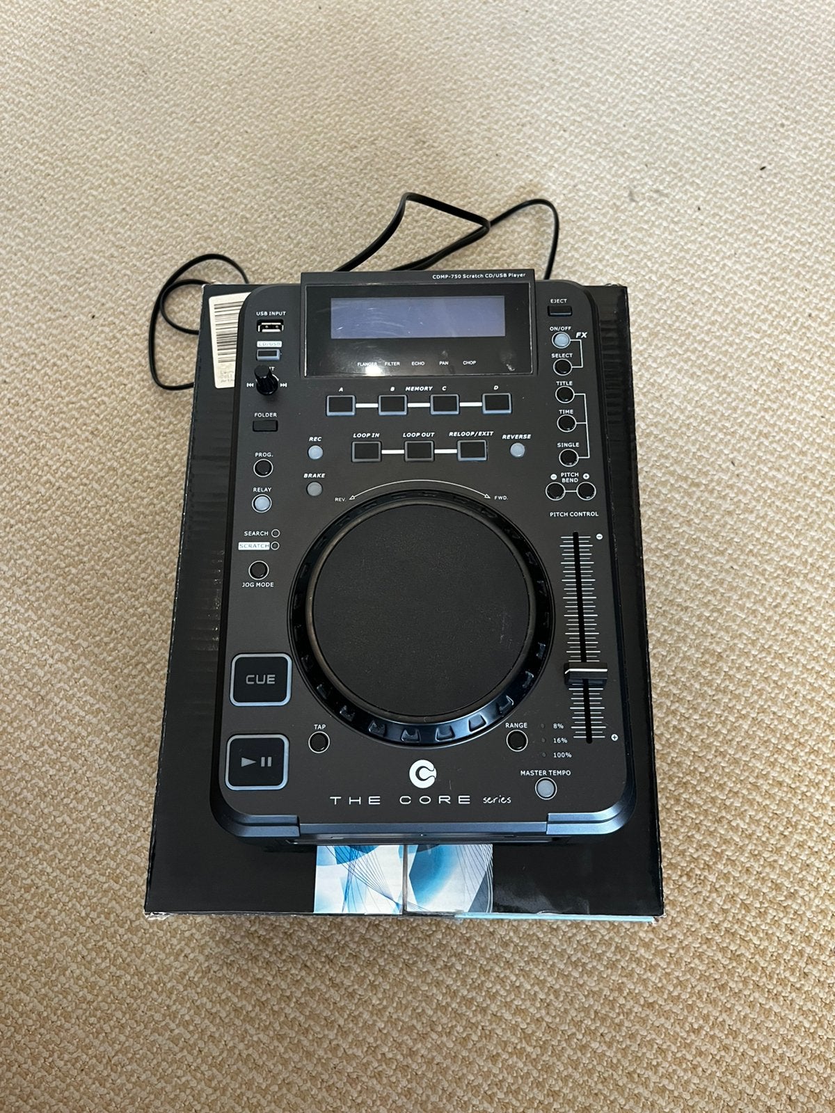 Dap Cdmp-750, Ophalen, Nieuw, Draaitafel, Overige merken