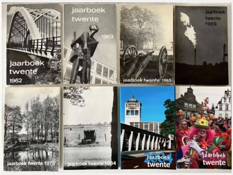 8 x Jaarboek Twente, Ophalen of Verzenden, Gelezen