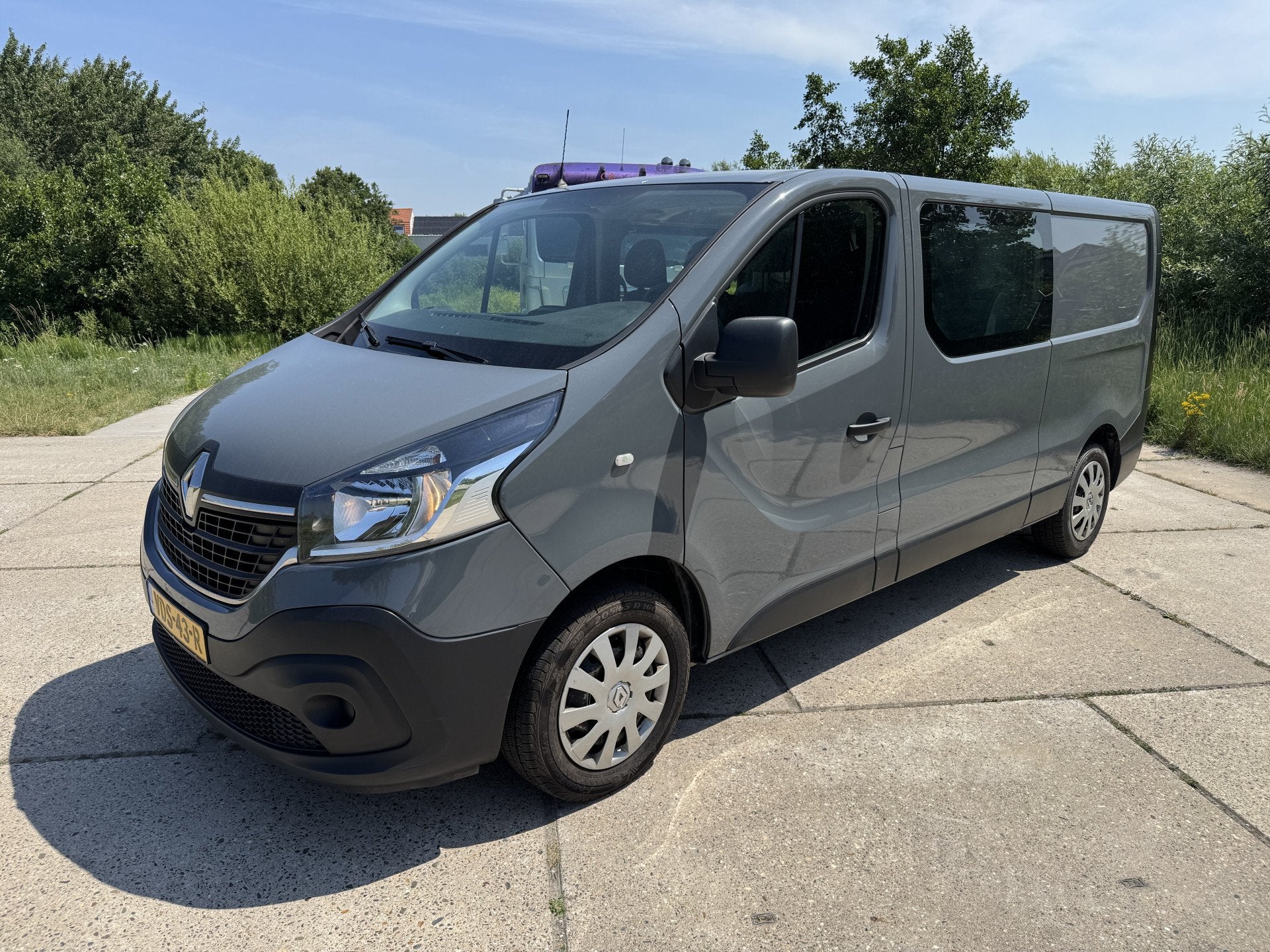Renault Trafic 1.6 dCi L2 dubbele cabine airco EURO 6, Voorwielaandrijving, Gebruikt, Euro 6, 4 cilinders