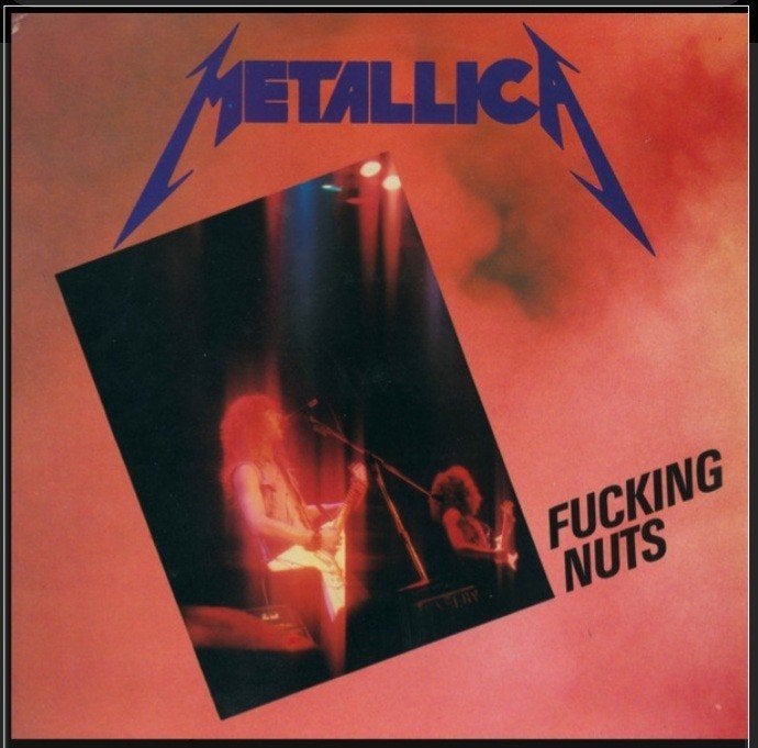 Metallica Fucking Nuts 2LP Onofficiele release 1984, Overige formaten, Ophalen of Verzenden, Heavy metal, Dubbel-LP