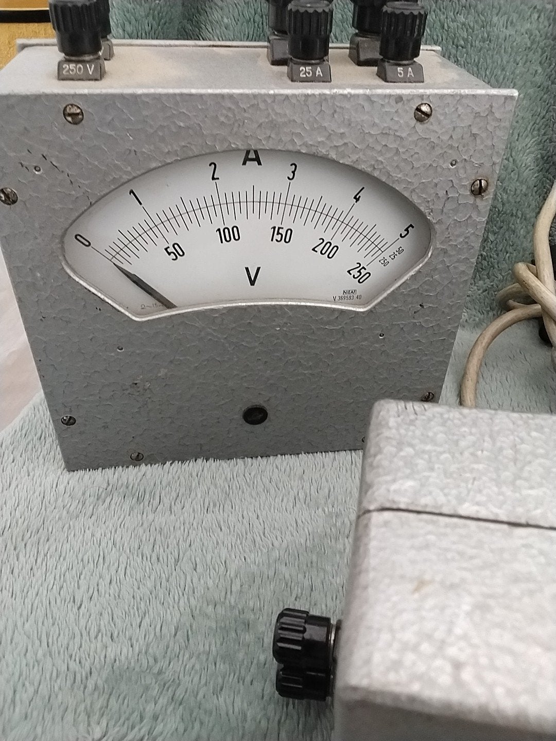 Vintage Meetapparatuur Set: Voltmeter, Ohmmeter, Trafo, Doe-het-zelf en Verbouw, Meetapparatuur, Ophalen of Verzenden
