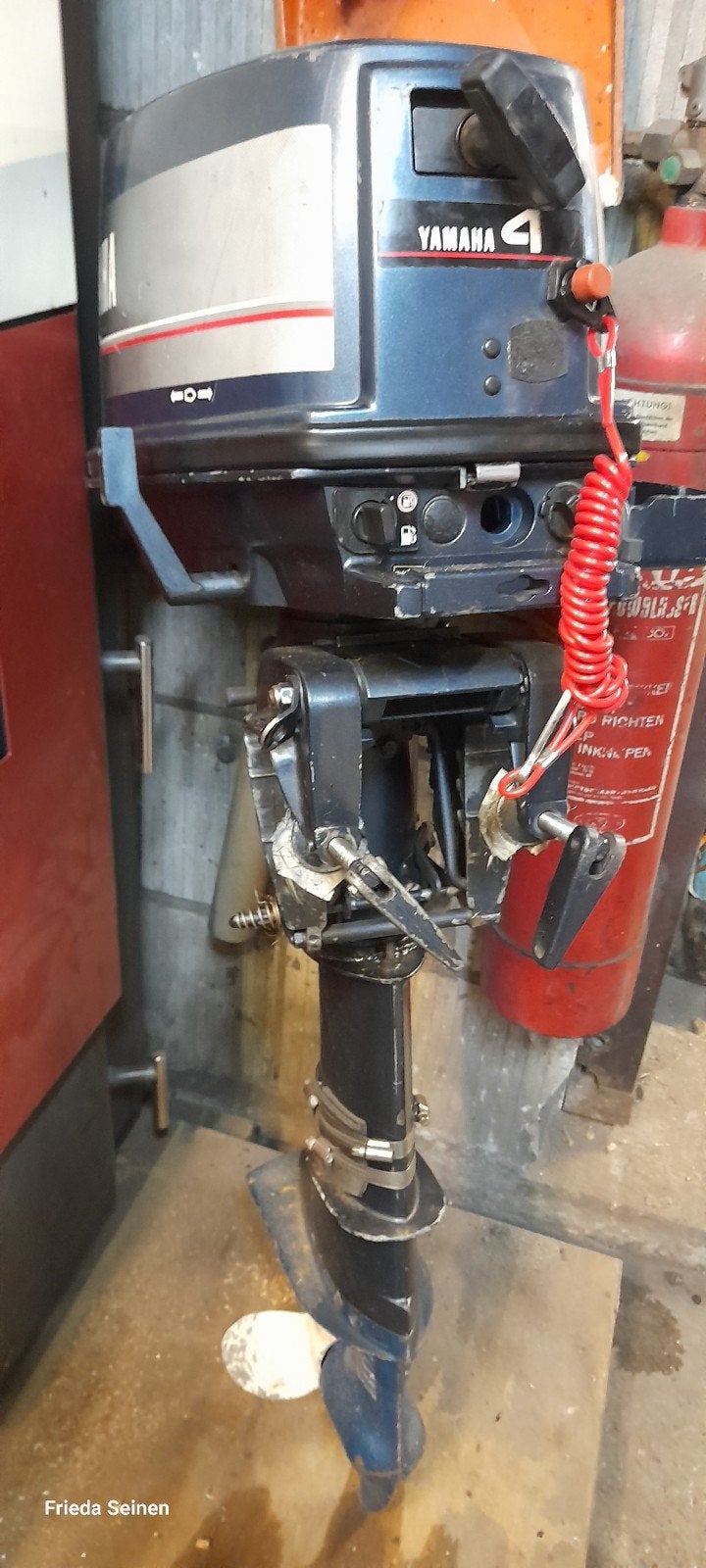 Yamaha 4 PK buitenboordmotor - Perfect voor kleine boten, Gebruikt, Minder dan 5 pk, Ophalen of Verzenden, Buitenboordmotor