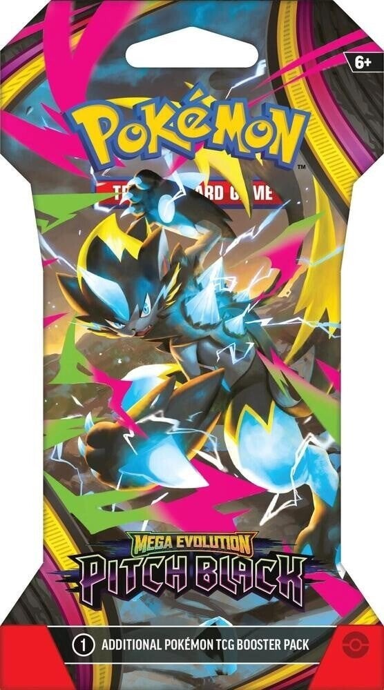 Pitch Black Sleeved Booster Pack meerdere beschikbaar, Ophalen of Verzenden, Nieuw, Booster, Foil