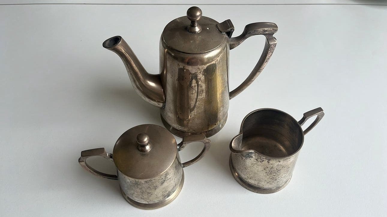 Hotelzilver theeset, Ophalen of Verzenden, Zilver