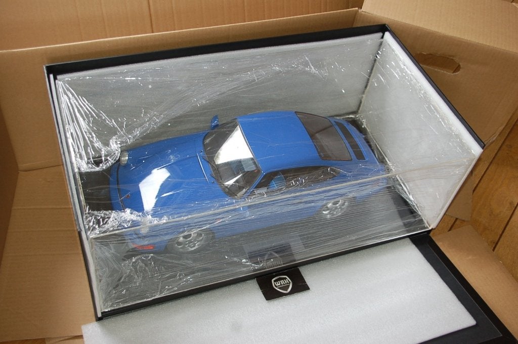 1:8 Minichamps Porsche 911 964 RS blue LTD 99 WRH, Verzenden, Nieuw, 1:5 t/m 1:8, Auto