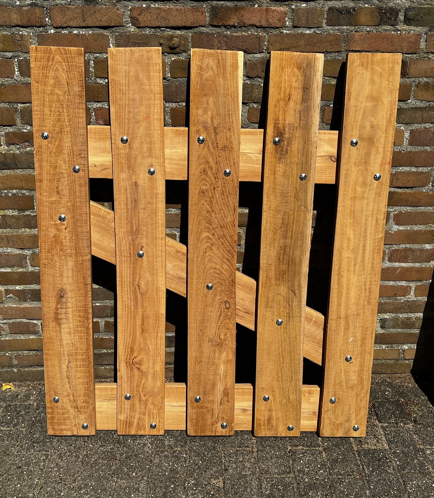 Houten tuinpoort Robinia – 100 x 115  tuinhek, Ophalen, Met poort, Nieuw, Noordhuismichael@gmail.com