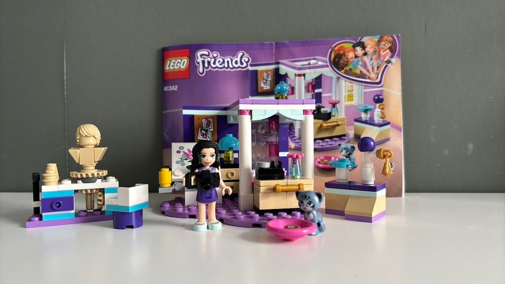 Lego Friends Emma’s kamer (41342), Lego, Overige typen, Friends, Ophalen of Verzenden