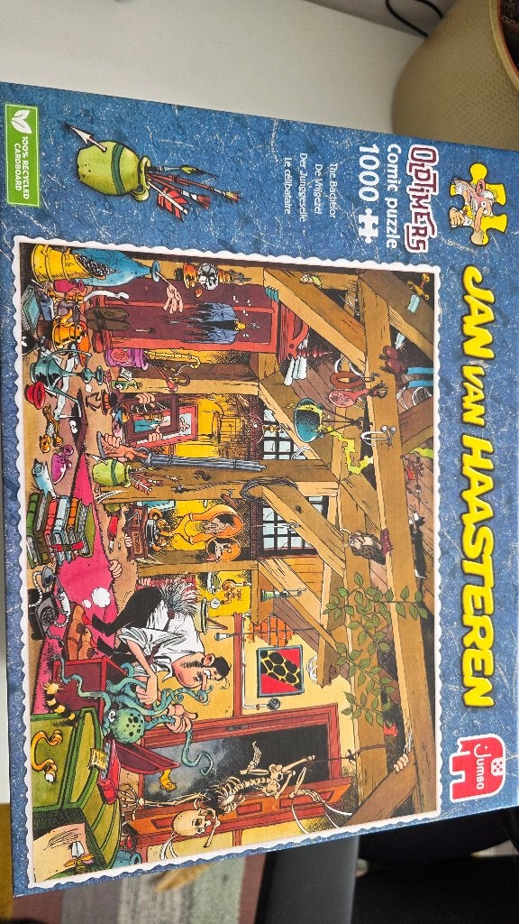 Jan van Haasteren puzzels, Ophalen, 500 t/m 1500 stukjes, Zo goed als nieuw, Legpuzzel