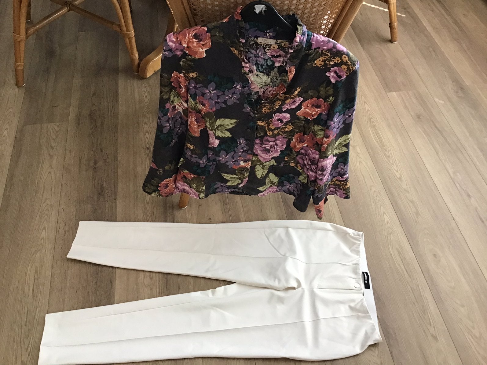 CAMBIO!Lúxe Broek 40& LA LIGNA!Lúxe Jasje.Stijlvol! Sámen:, Ophalen of Verzenden, Zo goed als nieuw, Maat 38/40 (M)