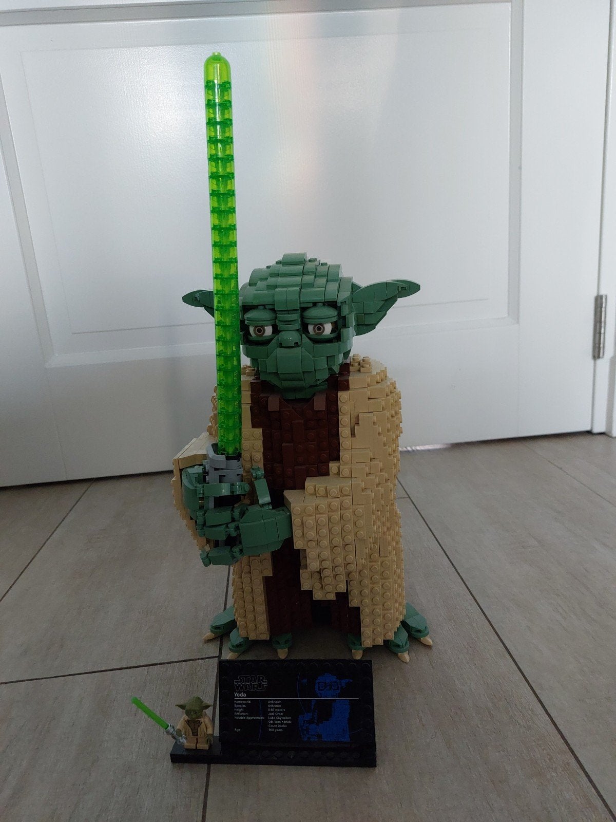 Lego Star Wars Yoda 75255, Kinderen en Baby's, Speelgoed | Duplo en Lego, Ophalen, Zo goed als nieuw