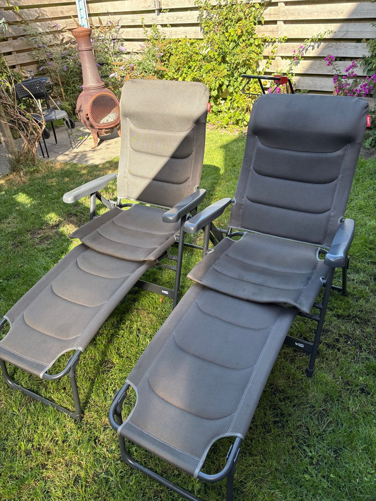 Happy Rhino Campingstoelen extra brede zitting, Ophalen, Gebruikt, Campingstoel
