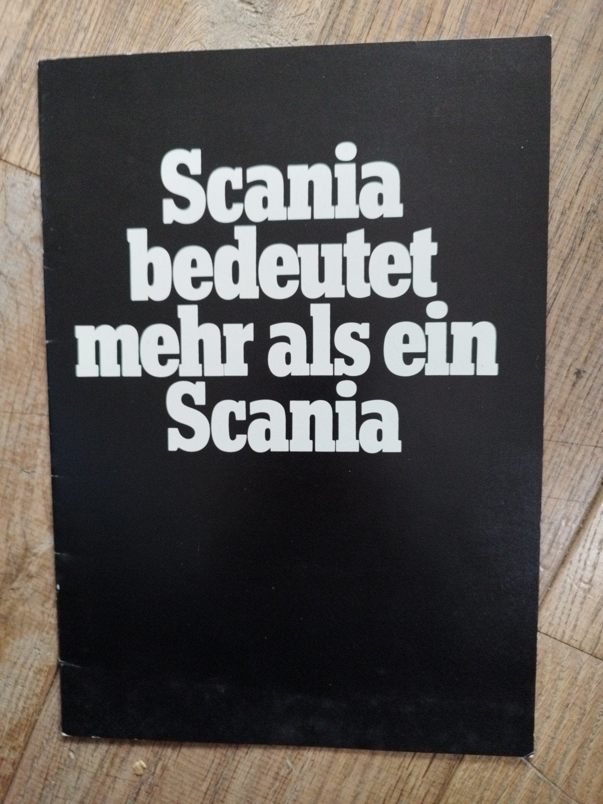 Scania brochure 1977 - Duitse uitgave, 12 pagina's, Ophalen of Verzenden, Zo goed als nieuw, Scania