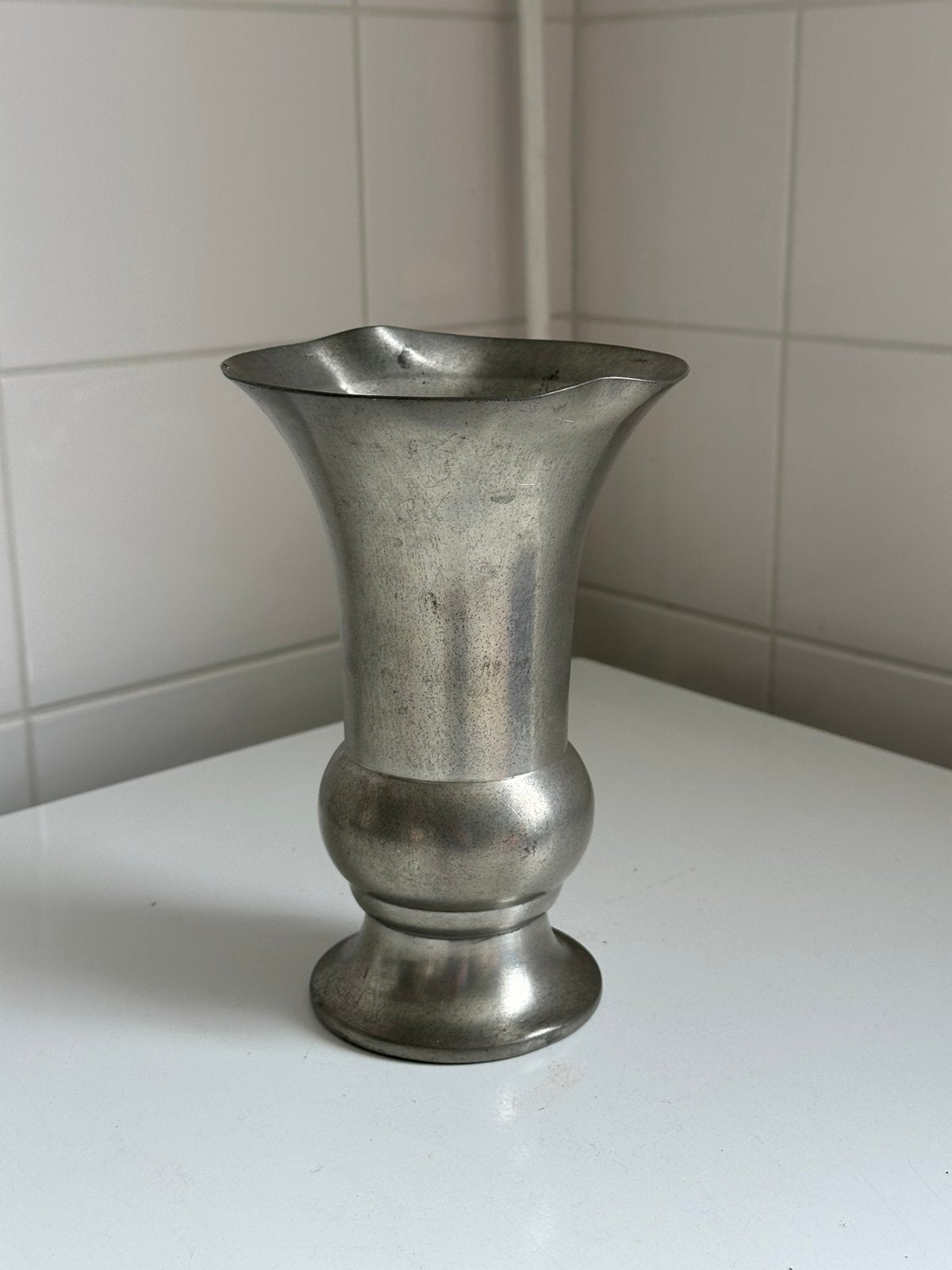 Tinnen vaasje, Ophalen of Verzenden