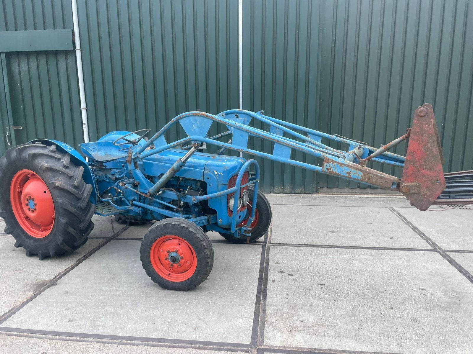 Fordson dexta met voorlader, Zakelijke goederen, Ophalen of Verzenden, Grondbewerking