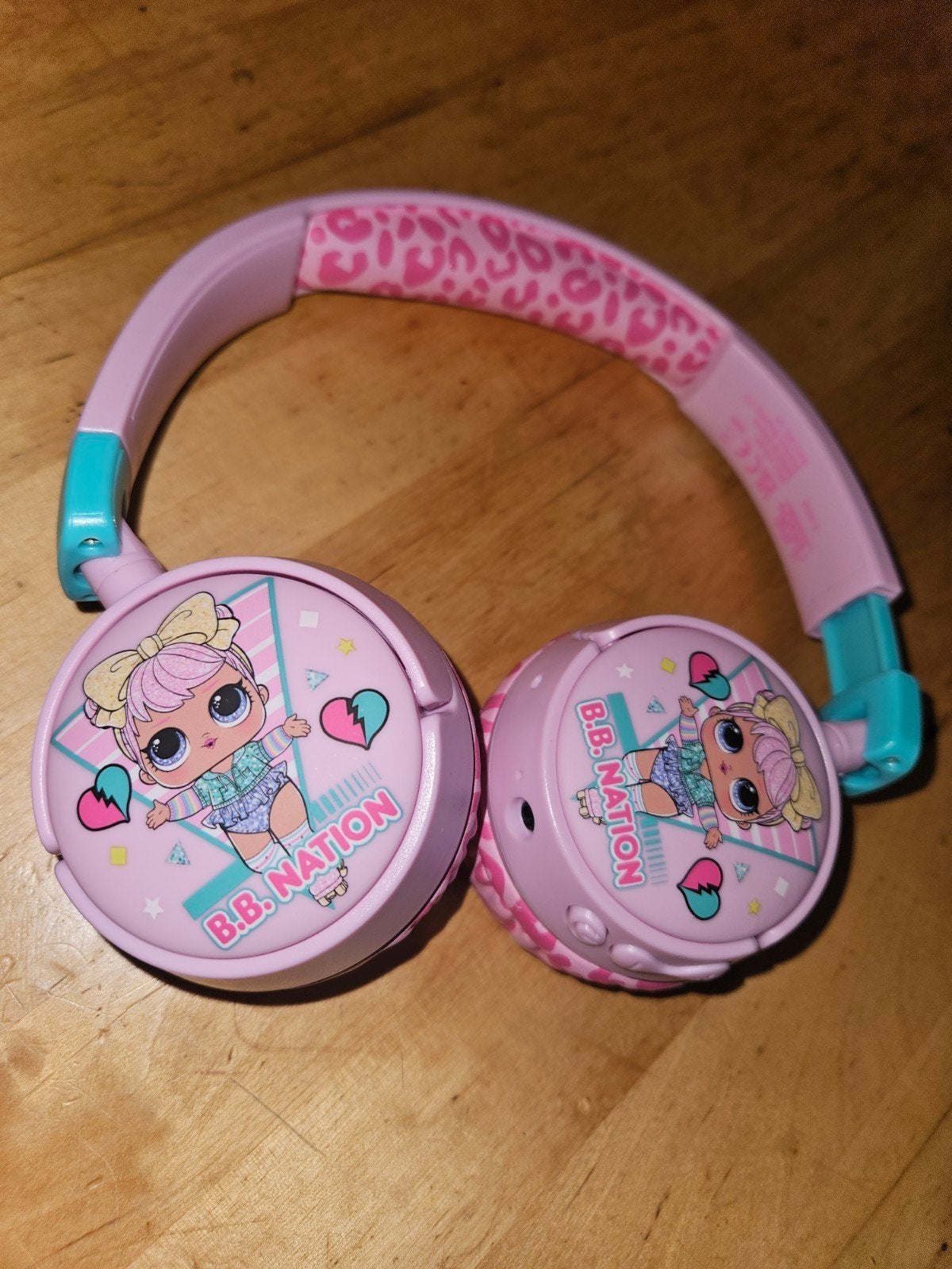 LOL bluetooth koptelefoon headset zonder oplader, Overige merken, Bluetooth, Roze, On-ear