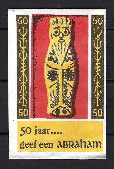 704 50 jaar geef een ABRAHAM, Ophalen of Verzenden, Nederland