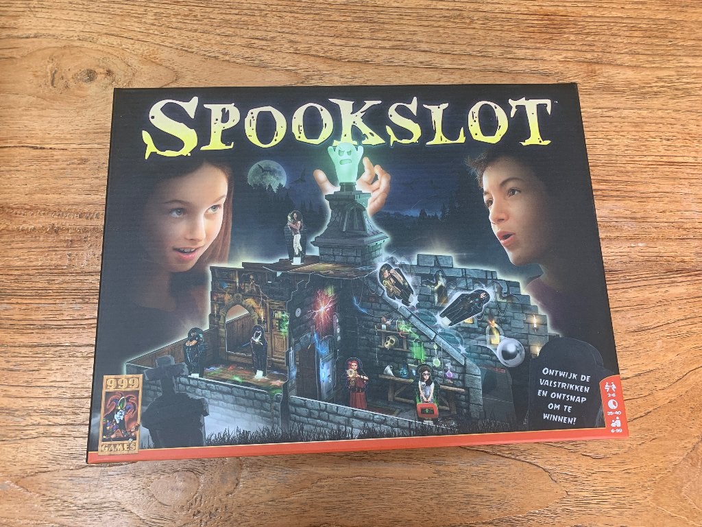 Spel Spookslot, Ophalen, Zo goed als nieuw, 999 Games