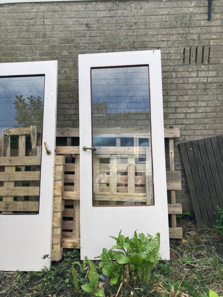 Deuren uit jaren ‘68 huis, Doe-het-zelf en Verbouw, Deuren en Horren, Ophalen, Gebruikt, 80 tot 100 cm, Binnendeur