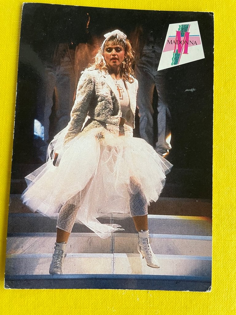 ansichtkaart / kaart van Madonna 9., Verzenden, 1980 tot heden, Sterren en Beroemdheden
