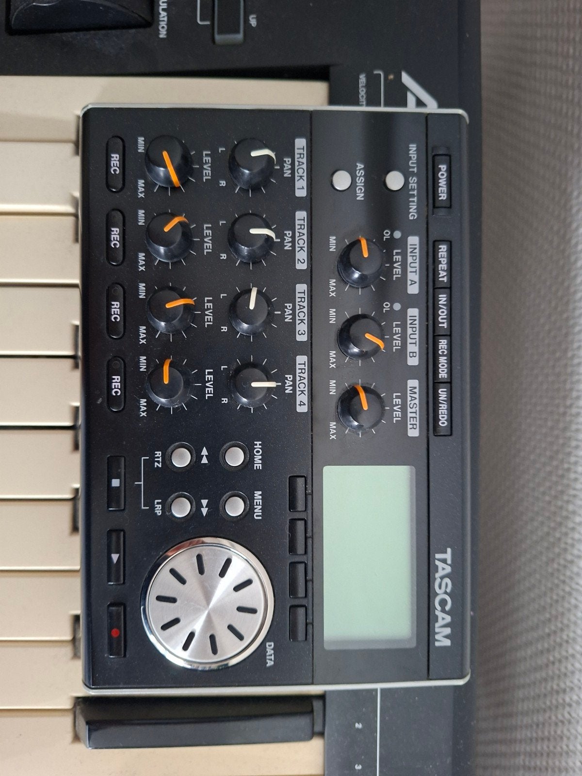 Tascam DP-004 Digitale Pocketstudio Recorder, Ophalen of Verzenden, Gebruikt, Minder dan 5 kanalen, Microfooningang