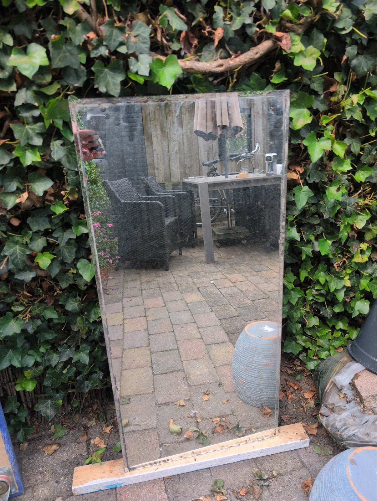 Gratis Spiegel!, Doe-het-zelf en Verbouw, Ophalen, Gebruikt, Minder dan 80 cm, 80 tot 120 cm