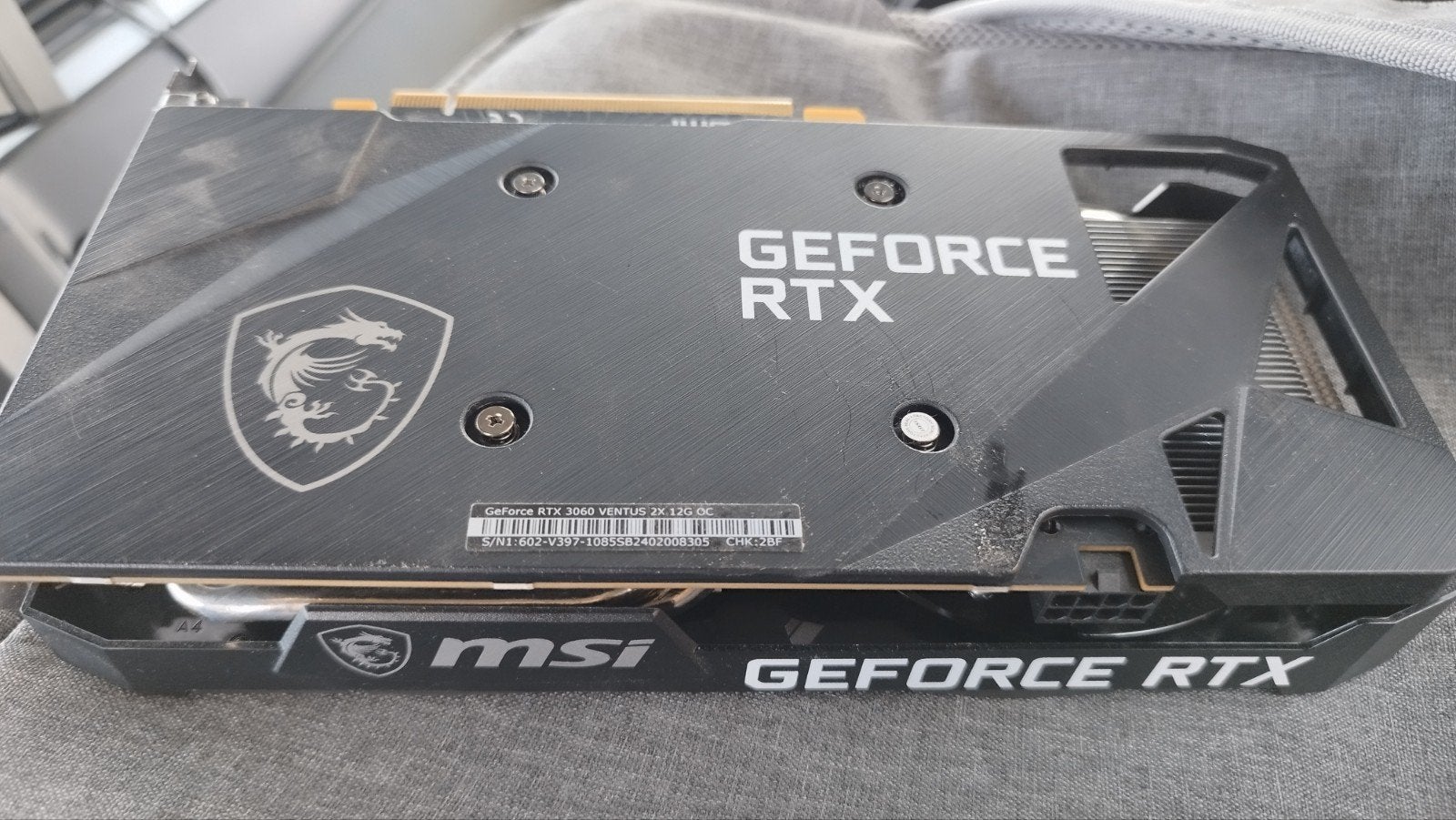 MSI GeForce RTX 3060 Ventus 2X 12G OC Videokaart, Computers en Software, Videokaarten, Gebruikt, Nvidia, PCI-Express 4.0, GDDR6