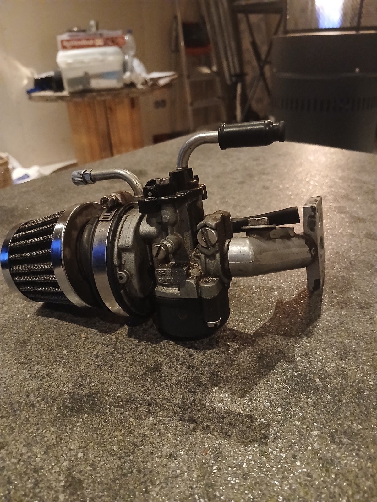 carburateur met spruitstuk en filter, Ophalen, Nieuw, Carburateur, Dell'Orto
