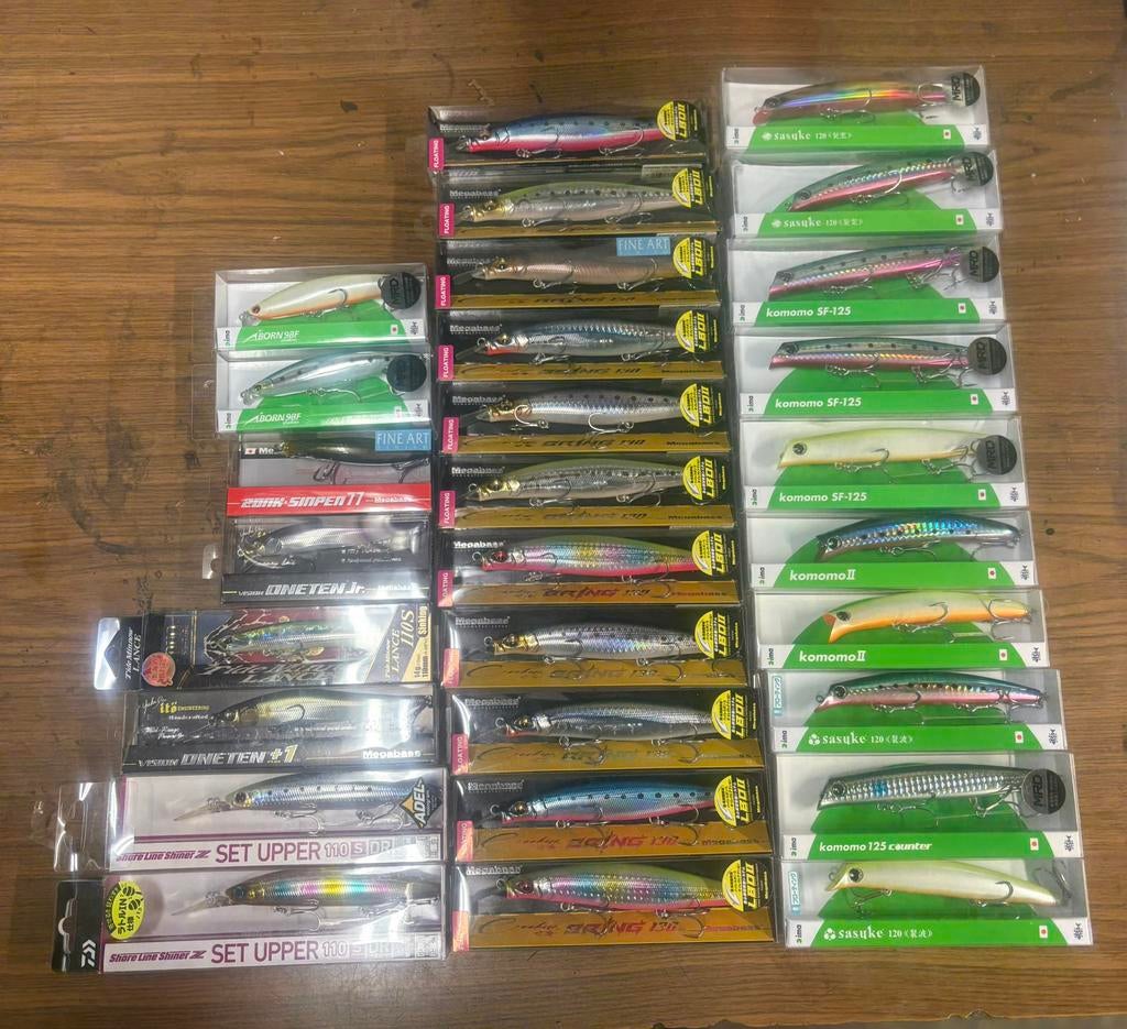Ima,Duo,Daiwa,megabass pluggen, Ophalen of Verzenden, Zo goed als nieuw, Overige typen