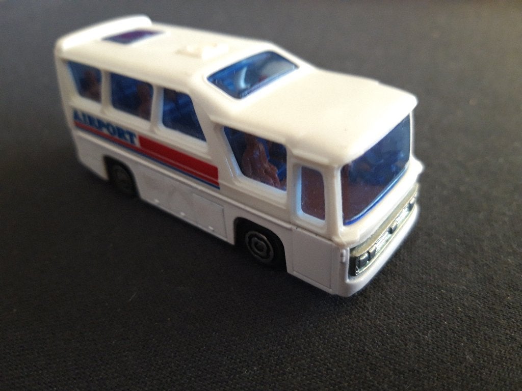 Majorette Minibus AIRPORT – H0 1:87, Ophalen of Verzenden, Zo goed als nieuw, Bus of Vrachtwagen, Majorette