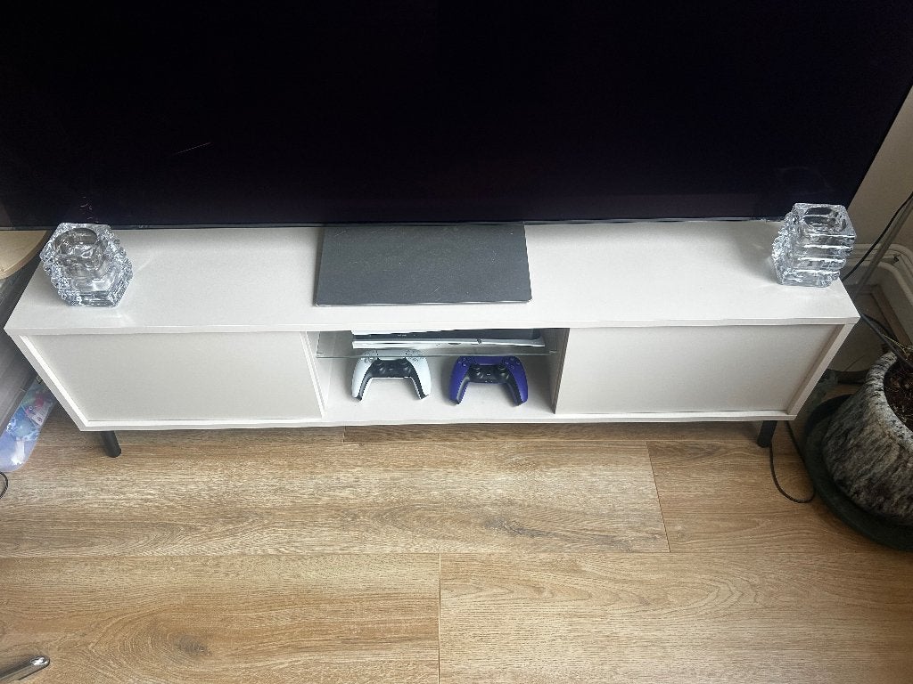 Tv meubel, Ophalen, 100 tot 150 cm, Zo goed als nieuw, Minder dan 100 cm