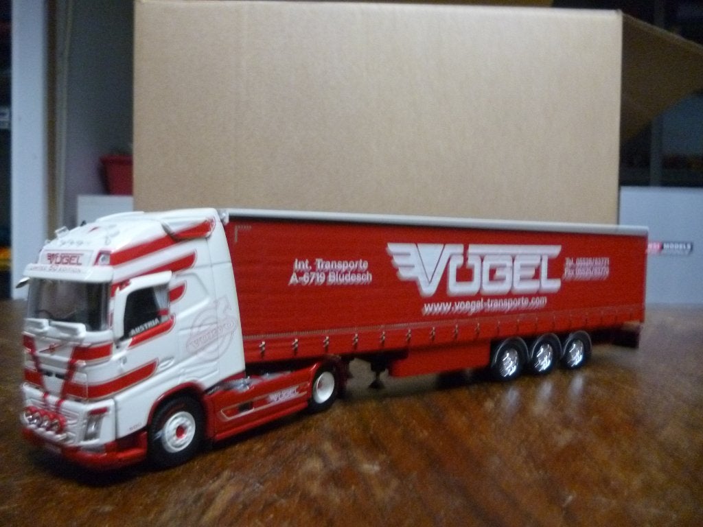 Tekno Volvo FH4 Vogel met certificaat 50 edition, Hobby en Vrije tijd, Modelauto's | 1:50, Ophalen of Verzenden, Nieuw, Bus of Vrachtwagen