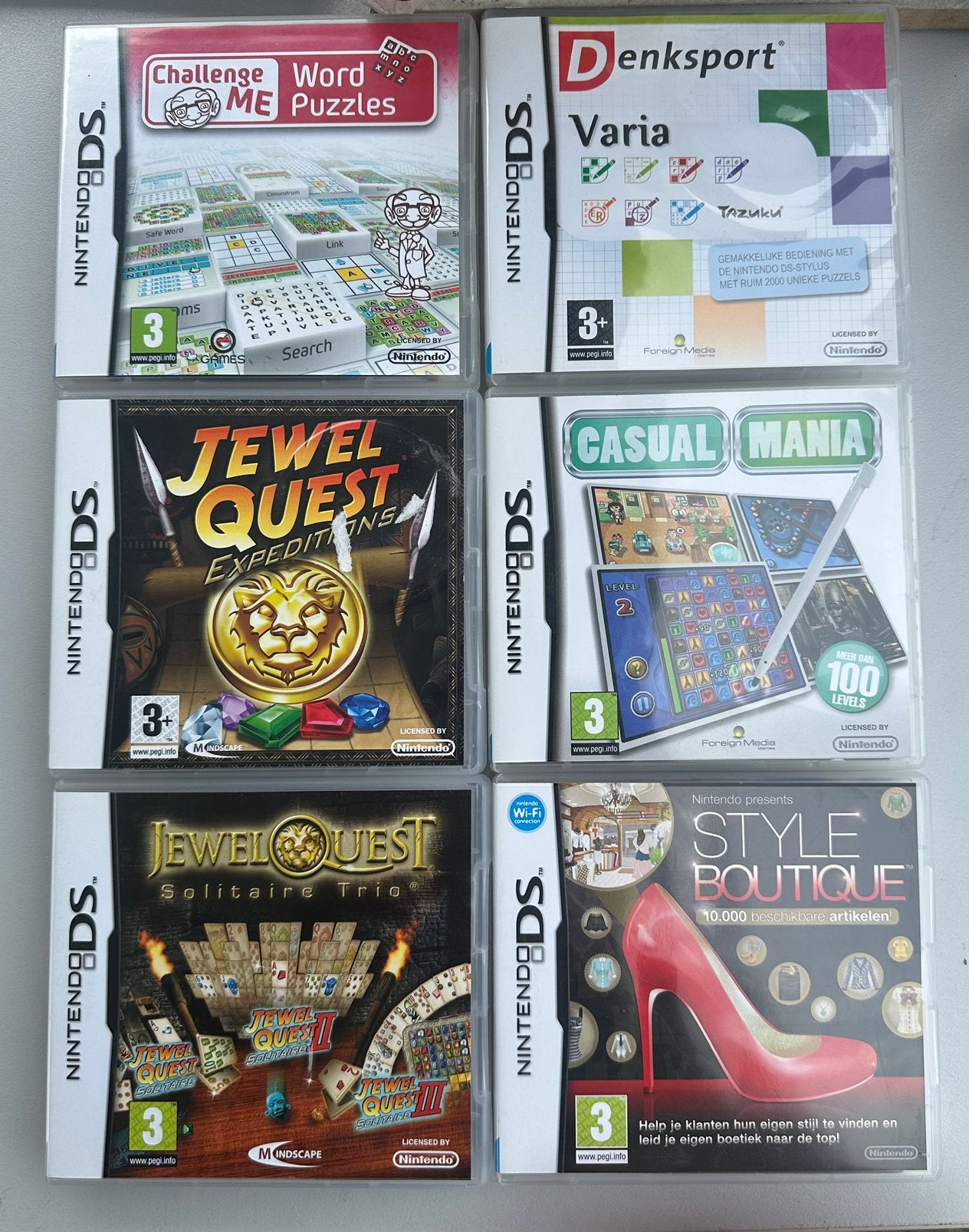 Nintendo spelletjes/games, Spelcomputers en Games, Games | Nintendo DS, Overige genres, 1 speler, Ophalen of Verzenden, Zo goed als nieuw