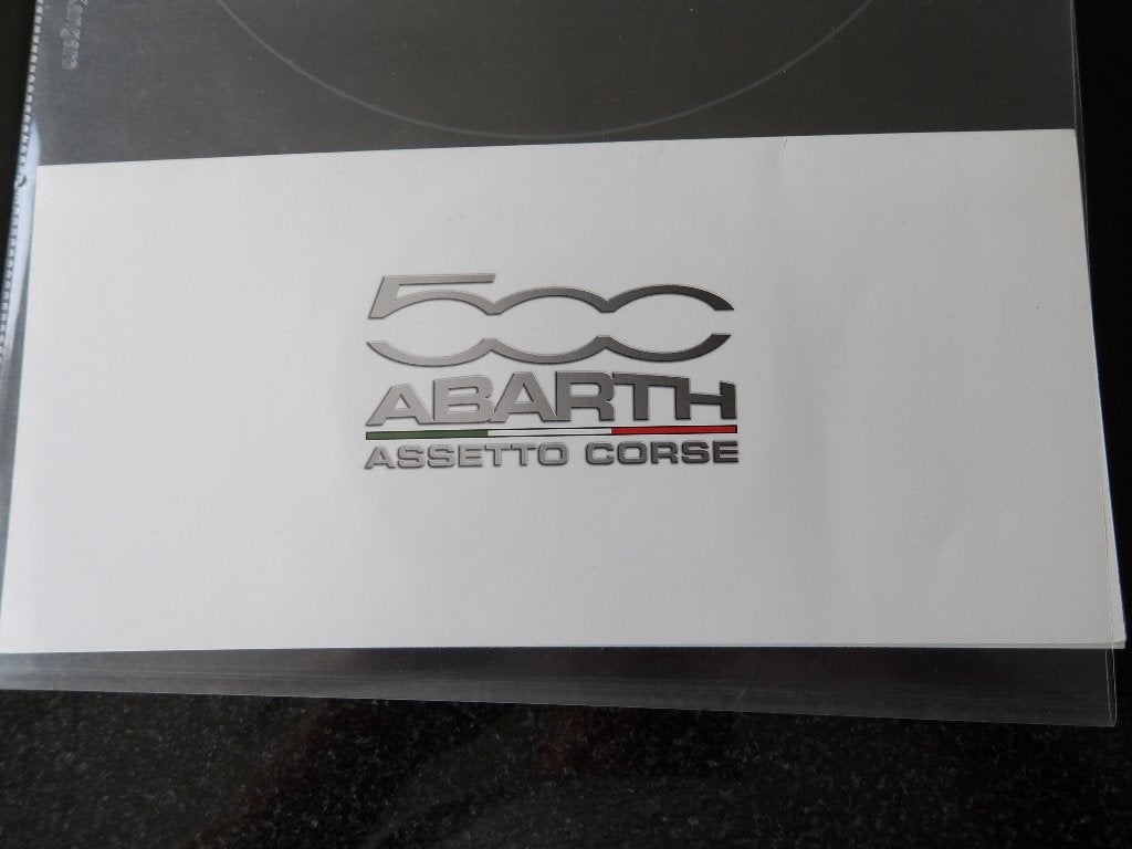 Abarth 500 Assetto Corse folder, Ophalen of Verzenden, Nieuw, Overige merken