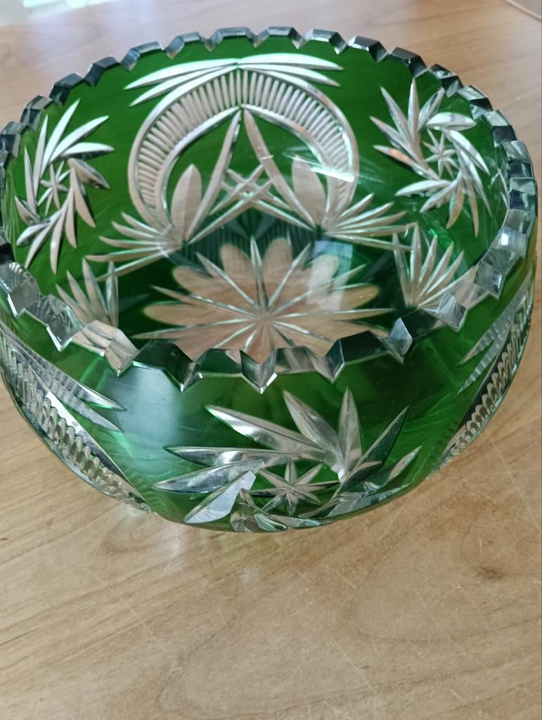 Nachtmann kristal schaal 1960., Verzenden
