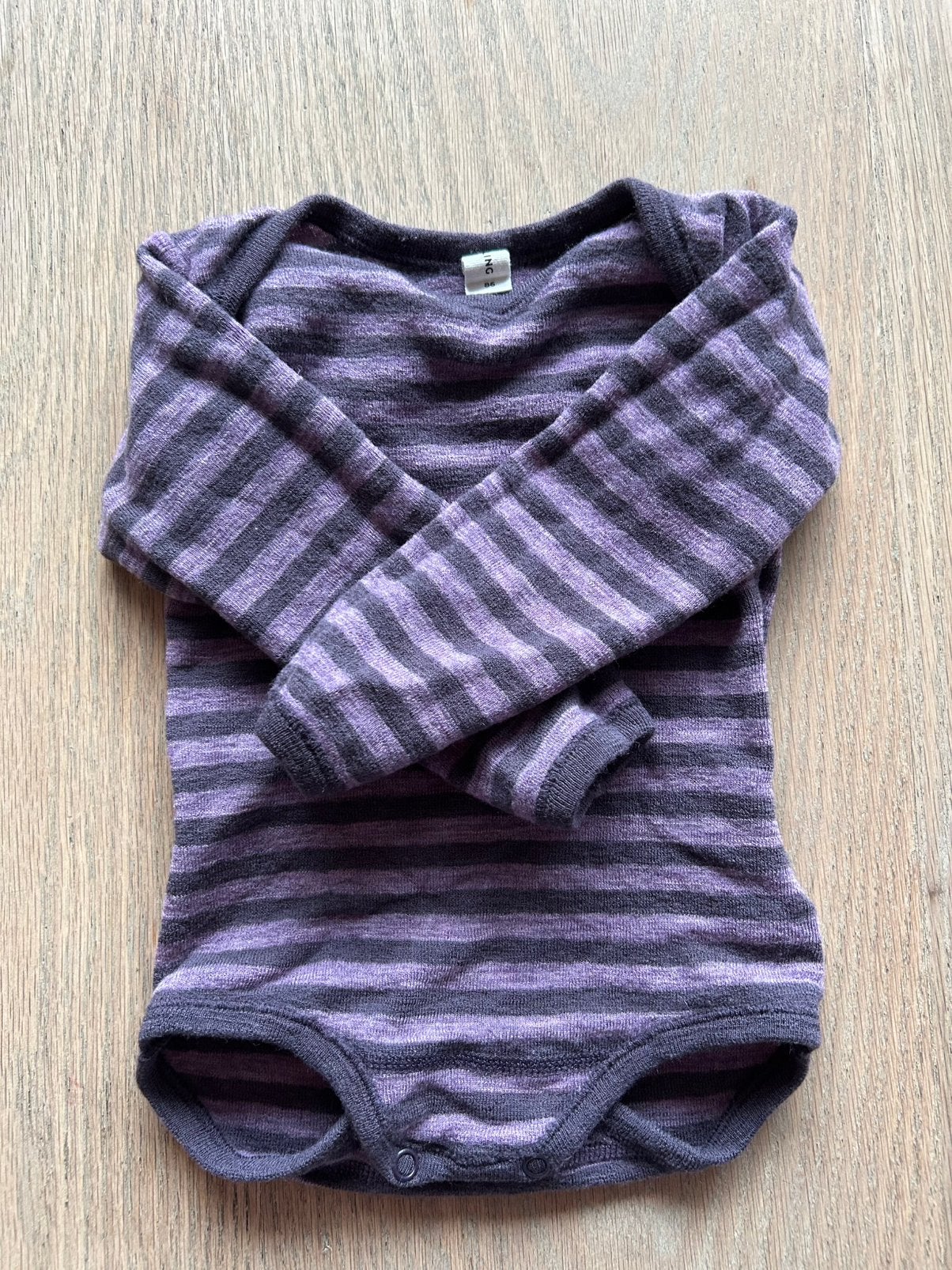 Merinowol romper maat 86, Ophalen of Verzenden, Zo goed als nieuw, Jongetje of Meisje, Nacht- of Onderkleding