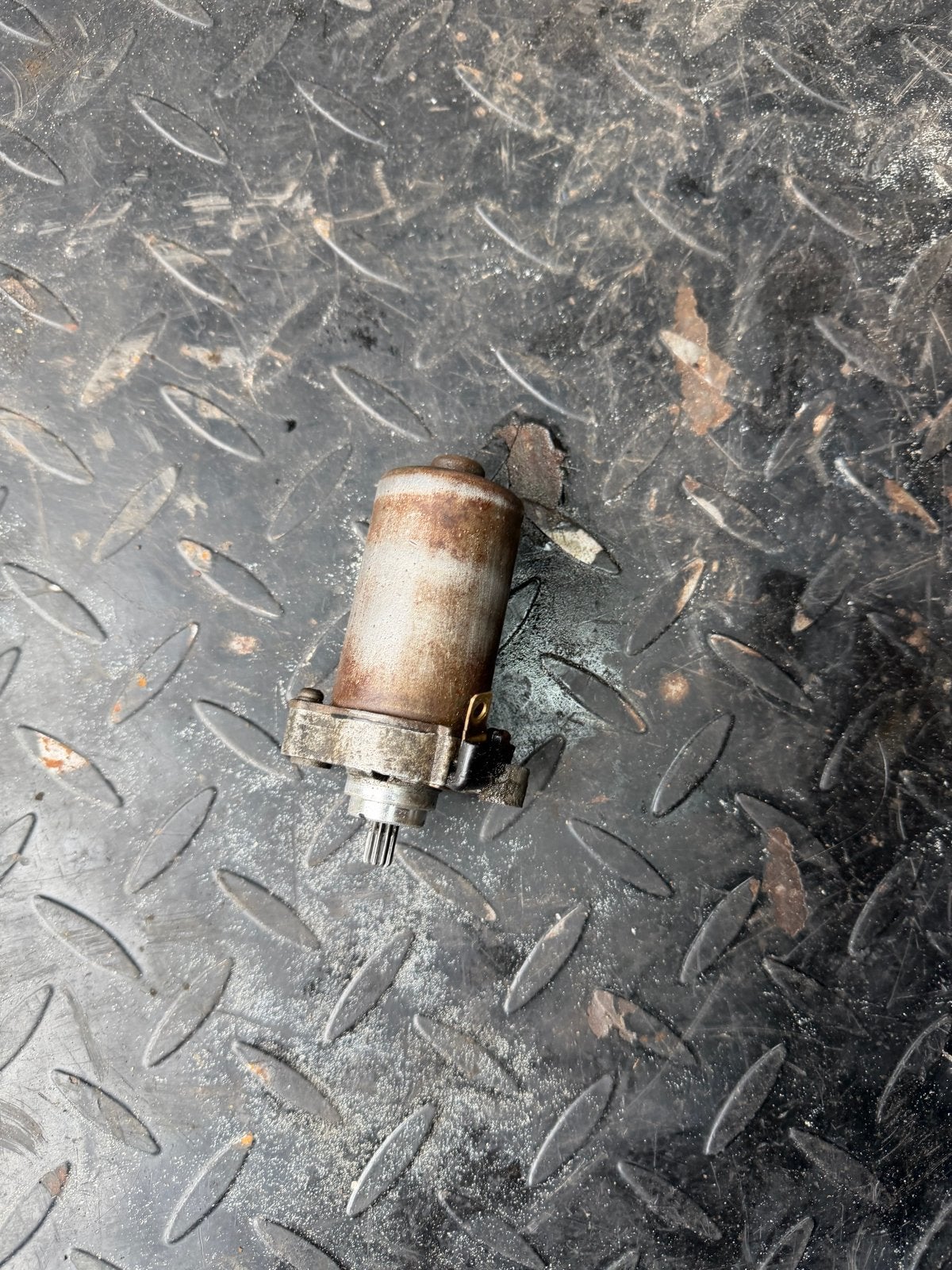 Startmotor Piaggio Zip/Vespa 4 Takt - Gebruikt, Ophalen of Verzenden, Gebruikt, Overige typen, Piaggio