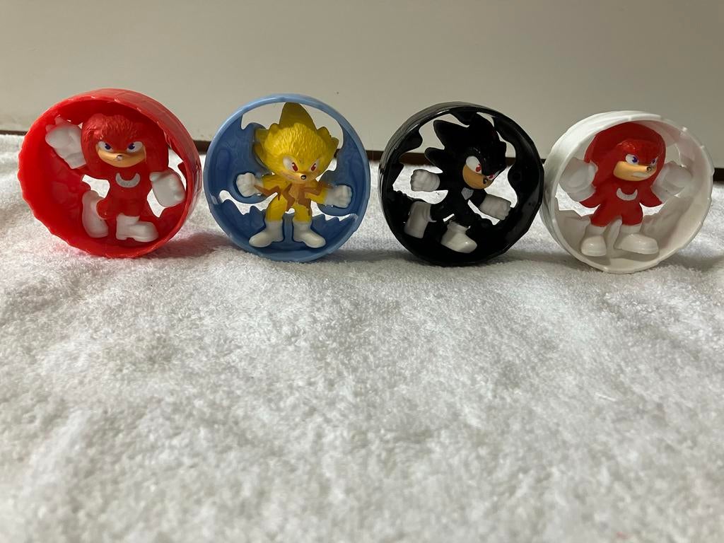 Sonic the Hedgehog Speelgoed Figuren mcdonald, Ophalen of Verzenden, Zo goed als nieuw